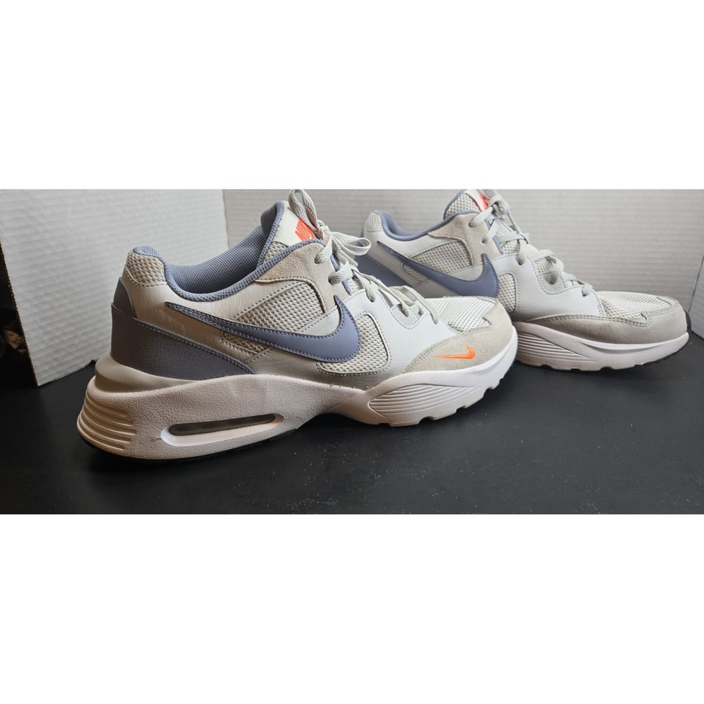 RARE size 15 Nike Air Max Fusion Pure Platinum Indigo Fog White CJ1670-003 Men - Picture 4 of 12